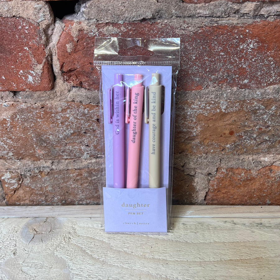 Colorful 3 Piece Pen Set