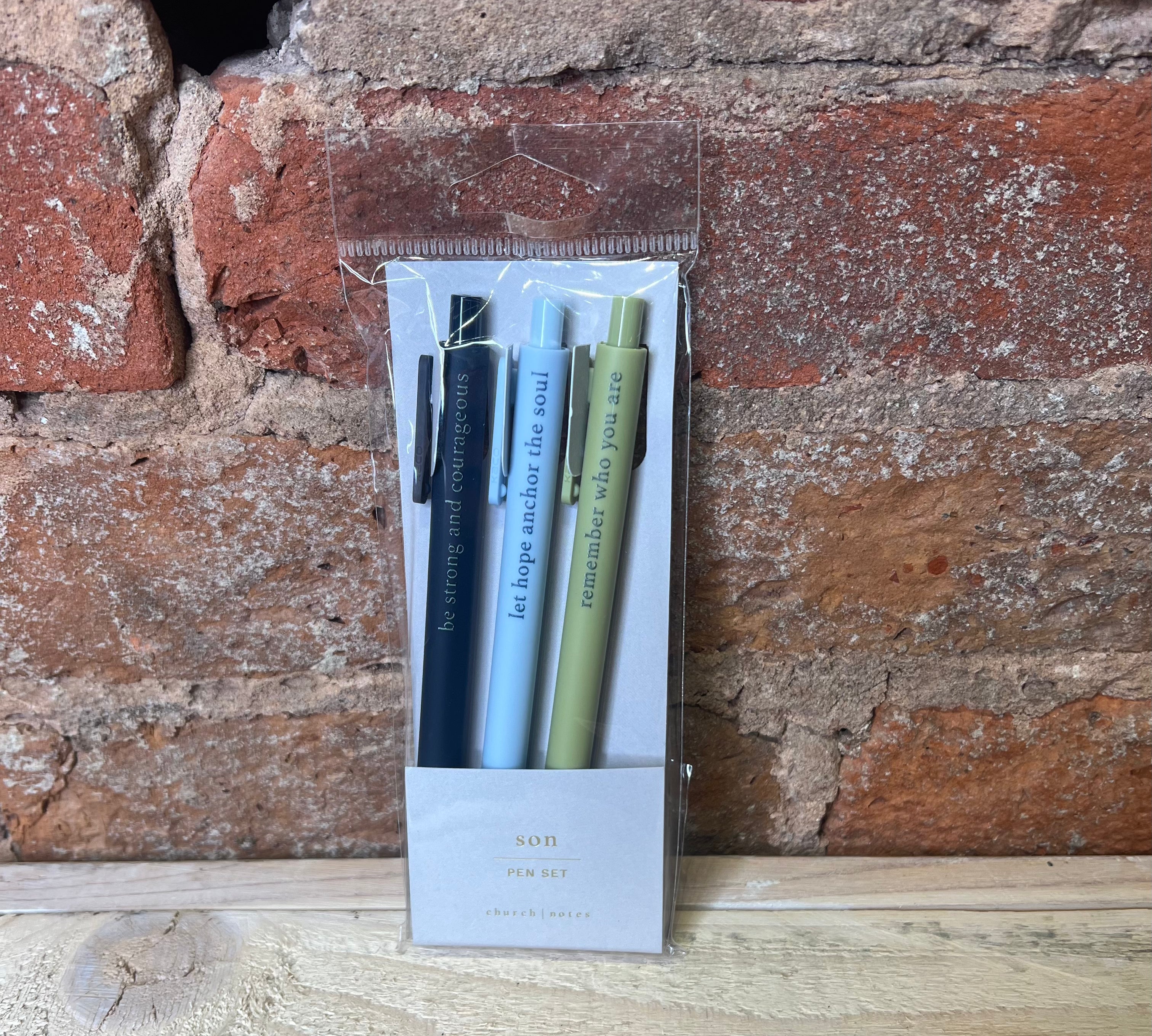 Colorful 3 Piece Pen Set