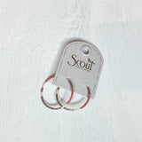 Chromacolor Miyuki Small Hoop Earring