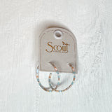 Chromacolor Miyuki Small Hoop Earring