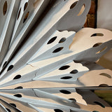 Recycled LED Folding Paper Snowflake Orn 30”