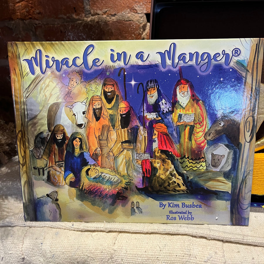 Miracle In A Manger Plush Set w/ Book