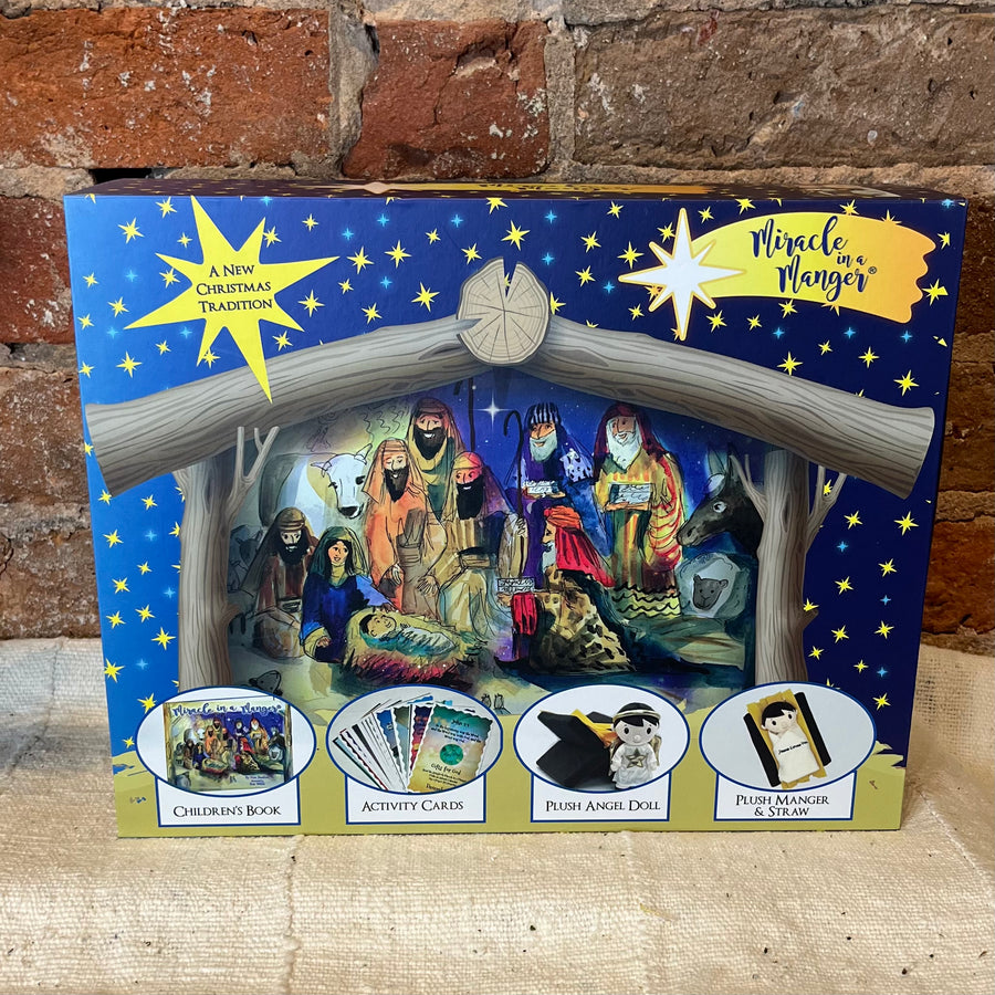 Miracle In A Manger Plush Set w/ Book