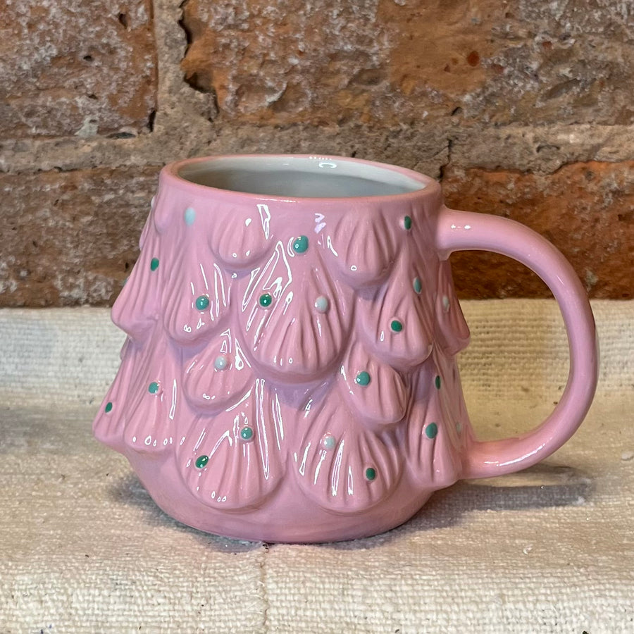 Pink Tree Mug