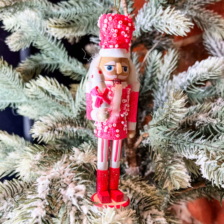 Pink Nutcracker Orn 6”