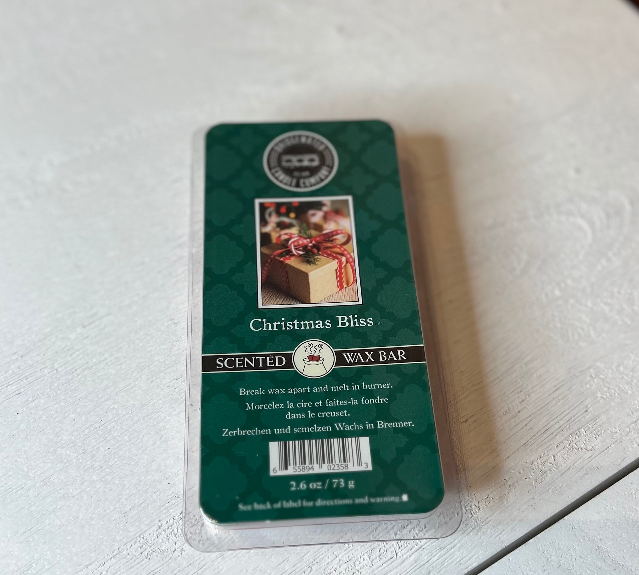 Holiday Scented Wax Bar