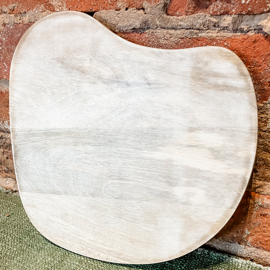 Mango Wood Organic Shaped Cheese/Cutting Board