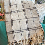 Plaid Woven Throw