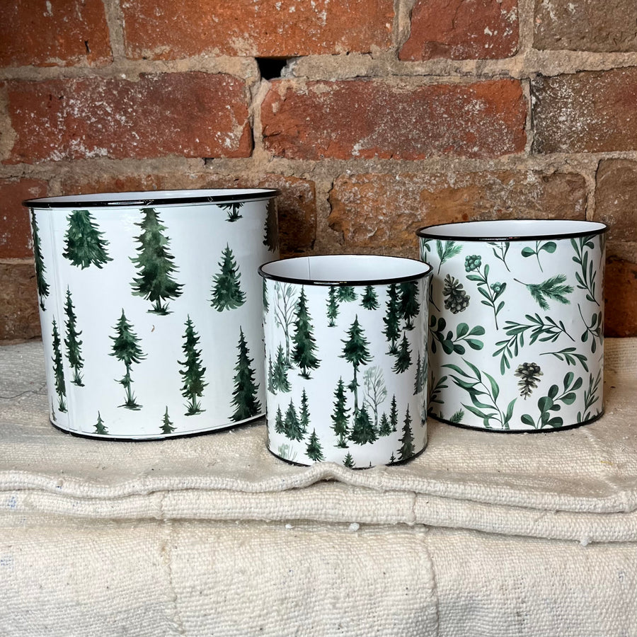 Evergreen Pine Planter