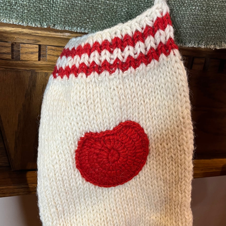 Simple Knit Holiday Icon Stocking 26.5”