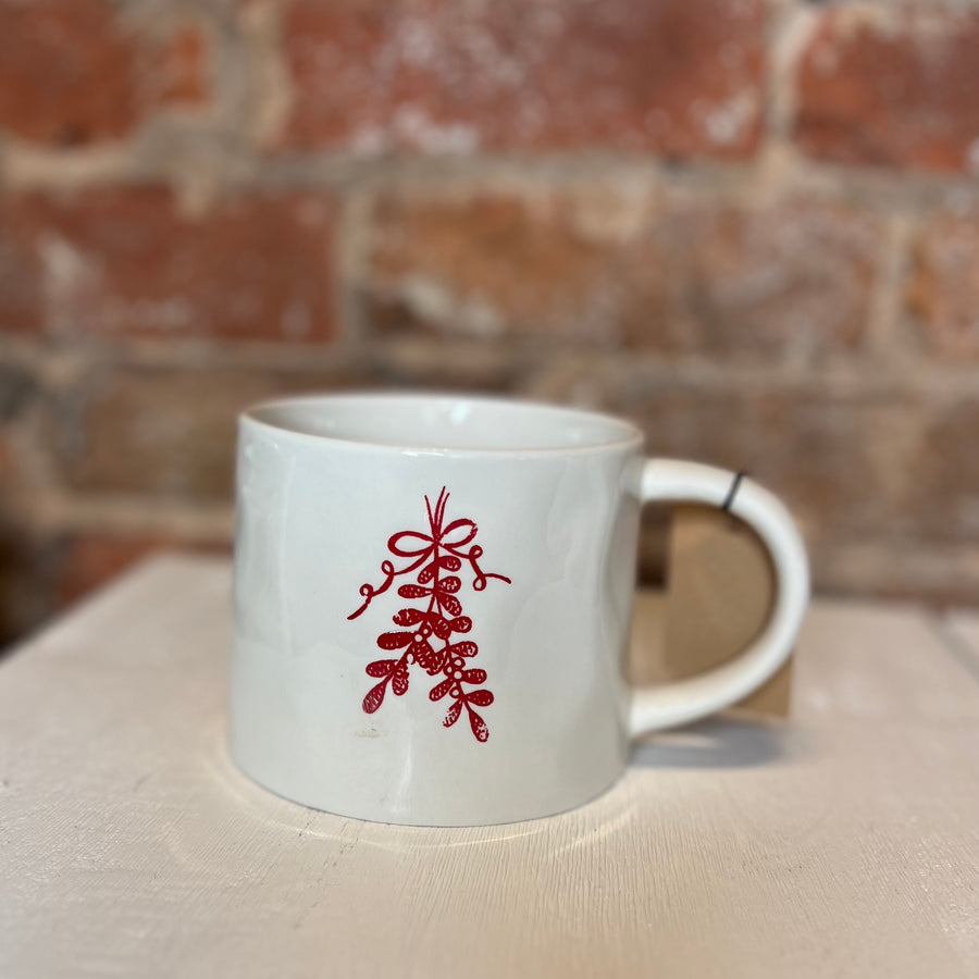 Stoneware Mug w/ Secret Image on Bottom 16oz