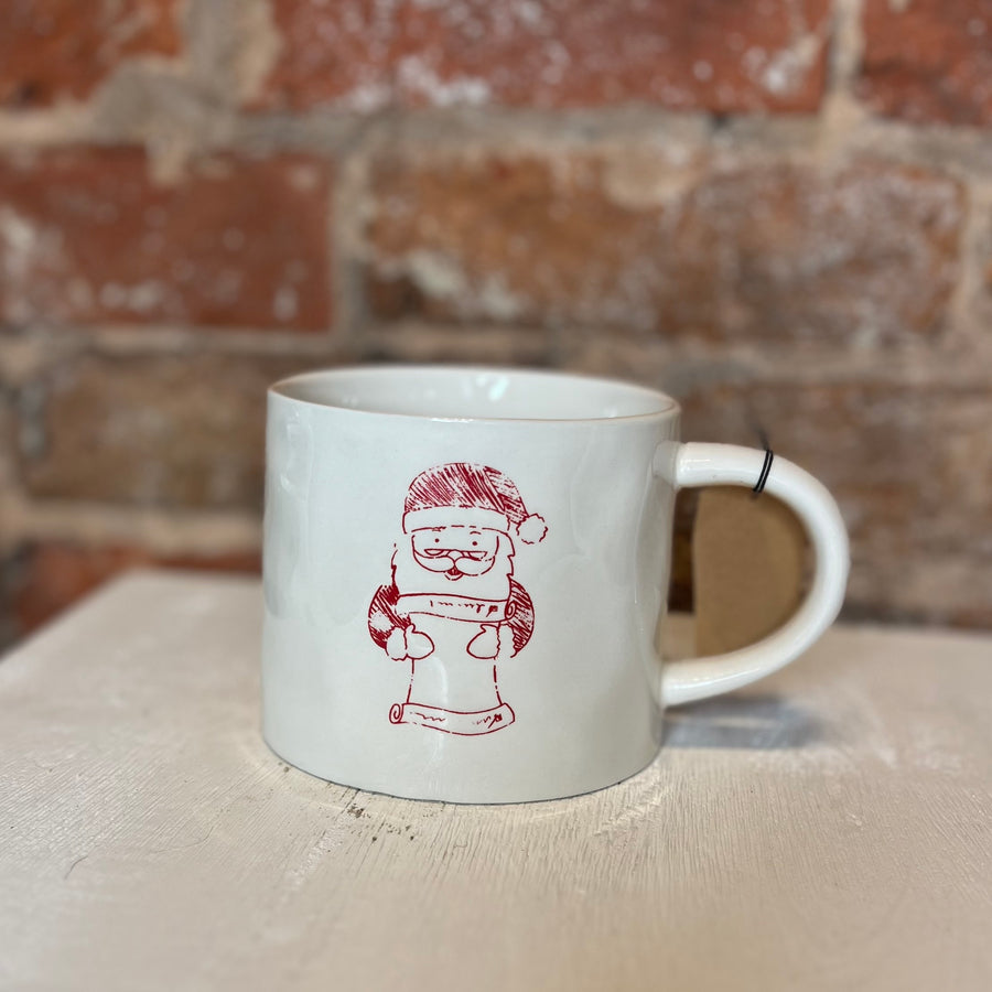 Stoneware Mug w/ Secret Image on Bottom 16oz