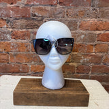 Colorblock Detail Oversize Sunglasses