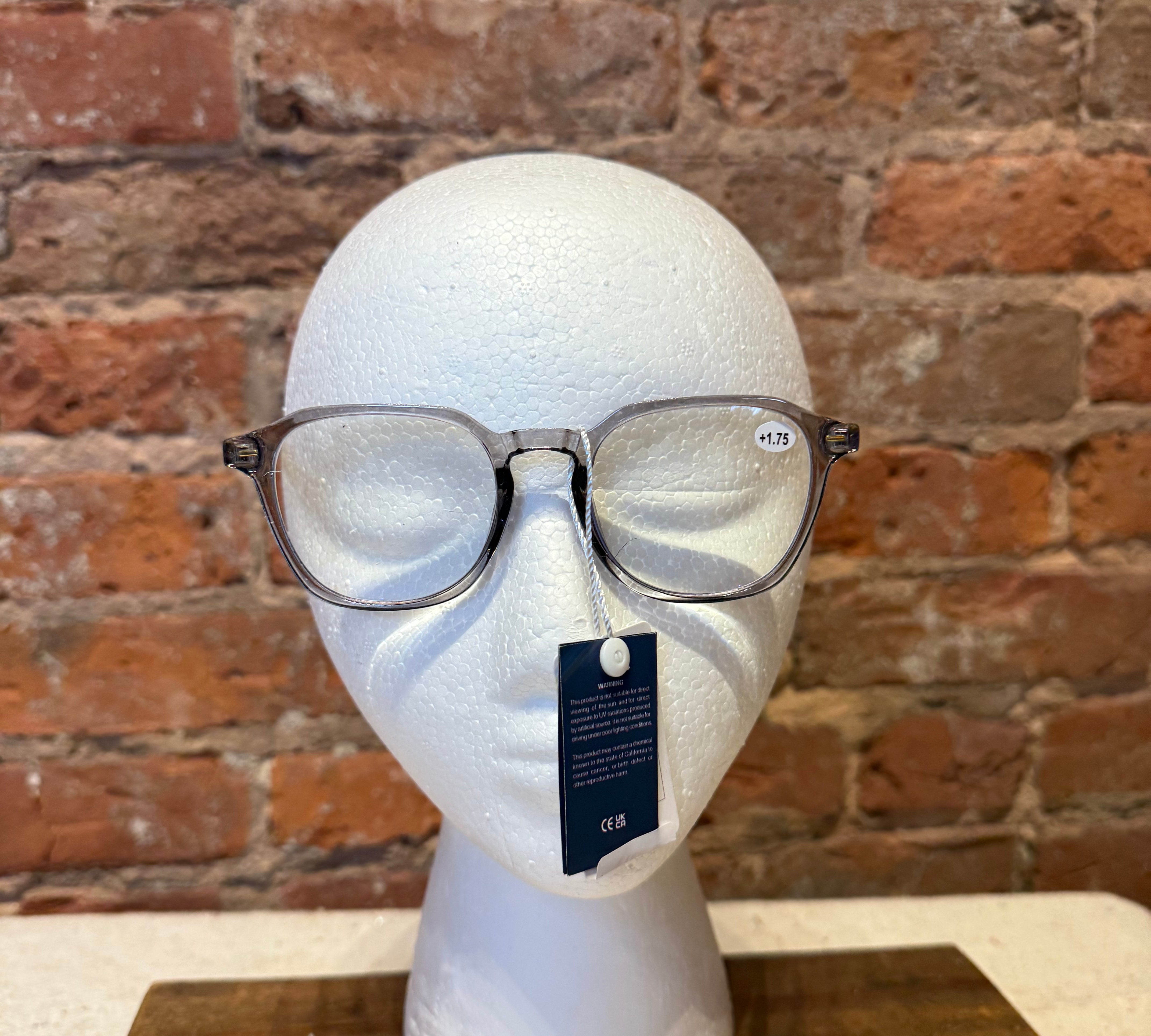 Unisex Classic Rounded Square Reading Glasses