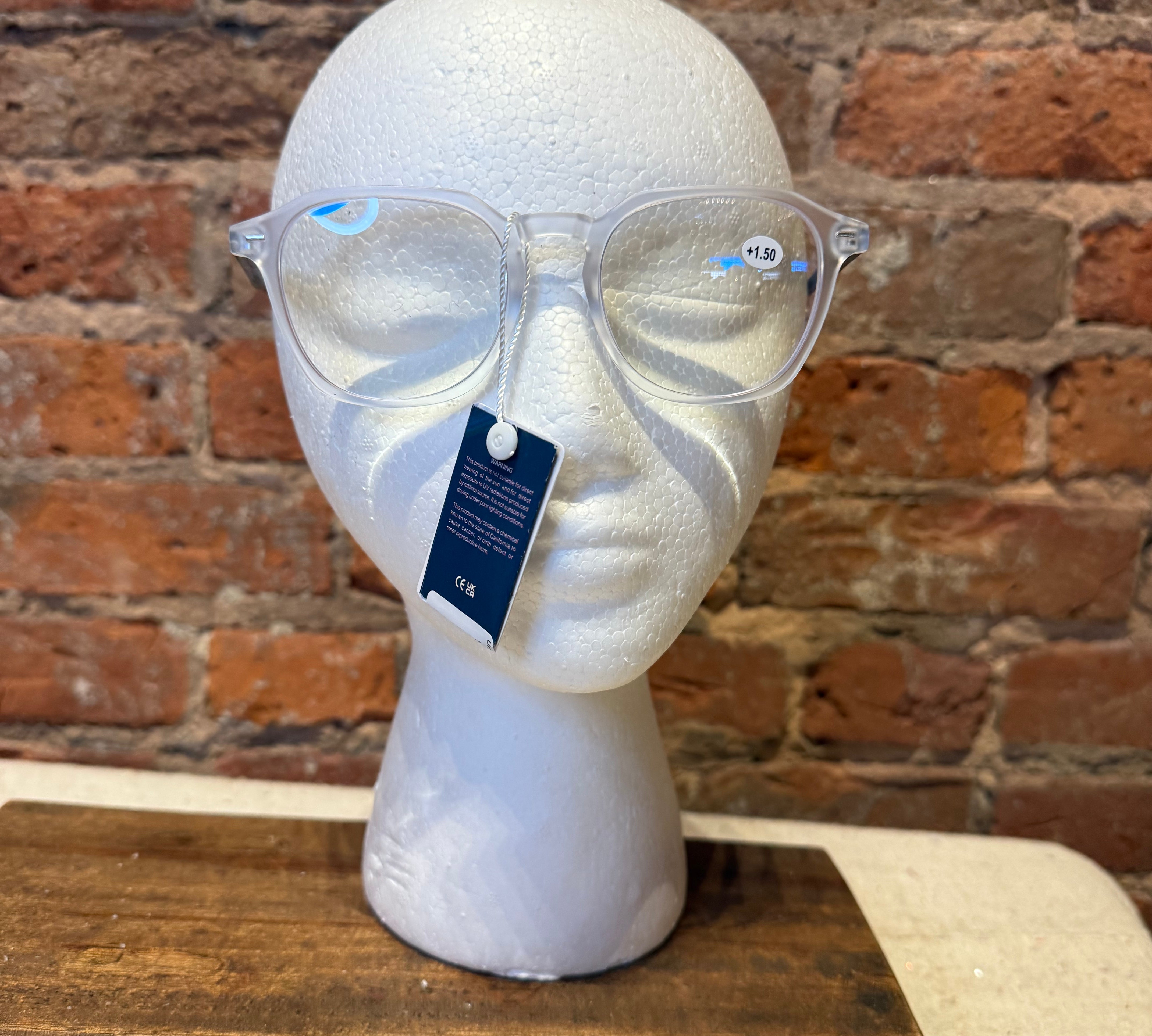 Unisex Classic Rounded Square Reading Glasses