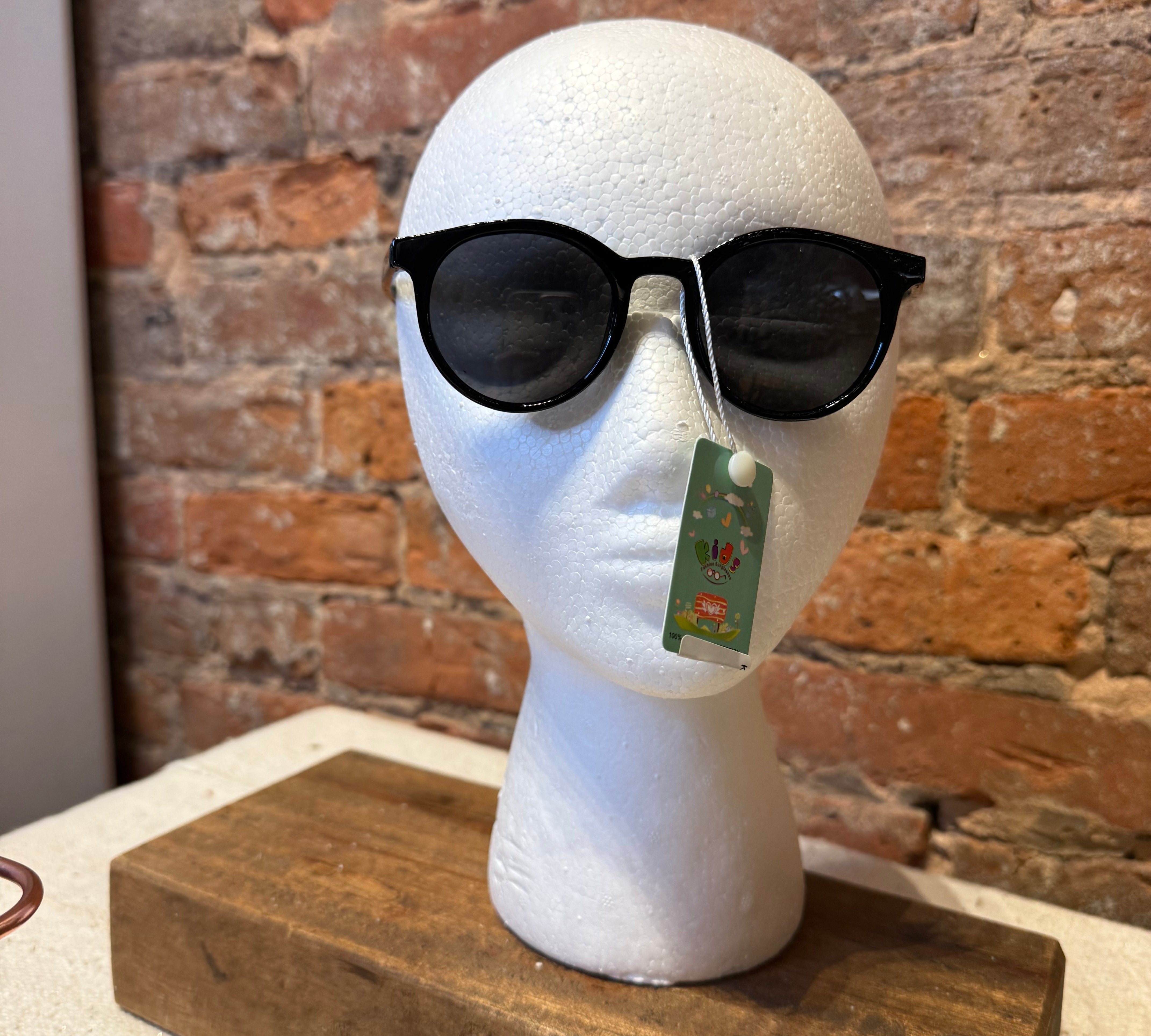 Kids Round Bold Tinted Sunglasses