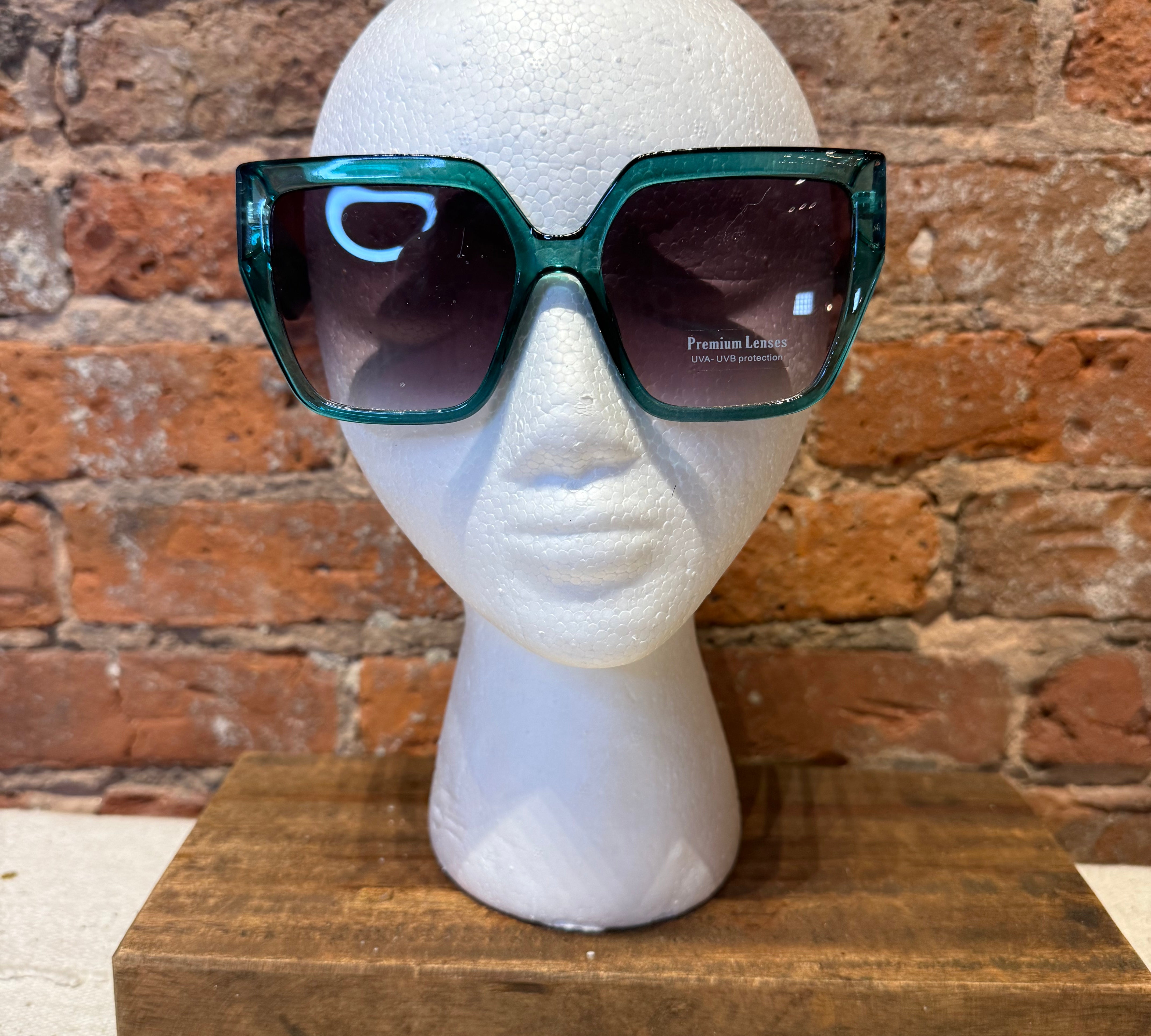 Oversized Square Cat Eye Sunglasses