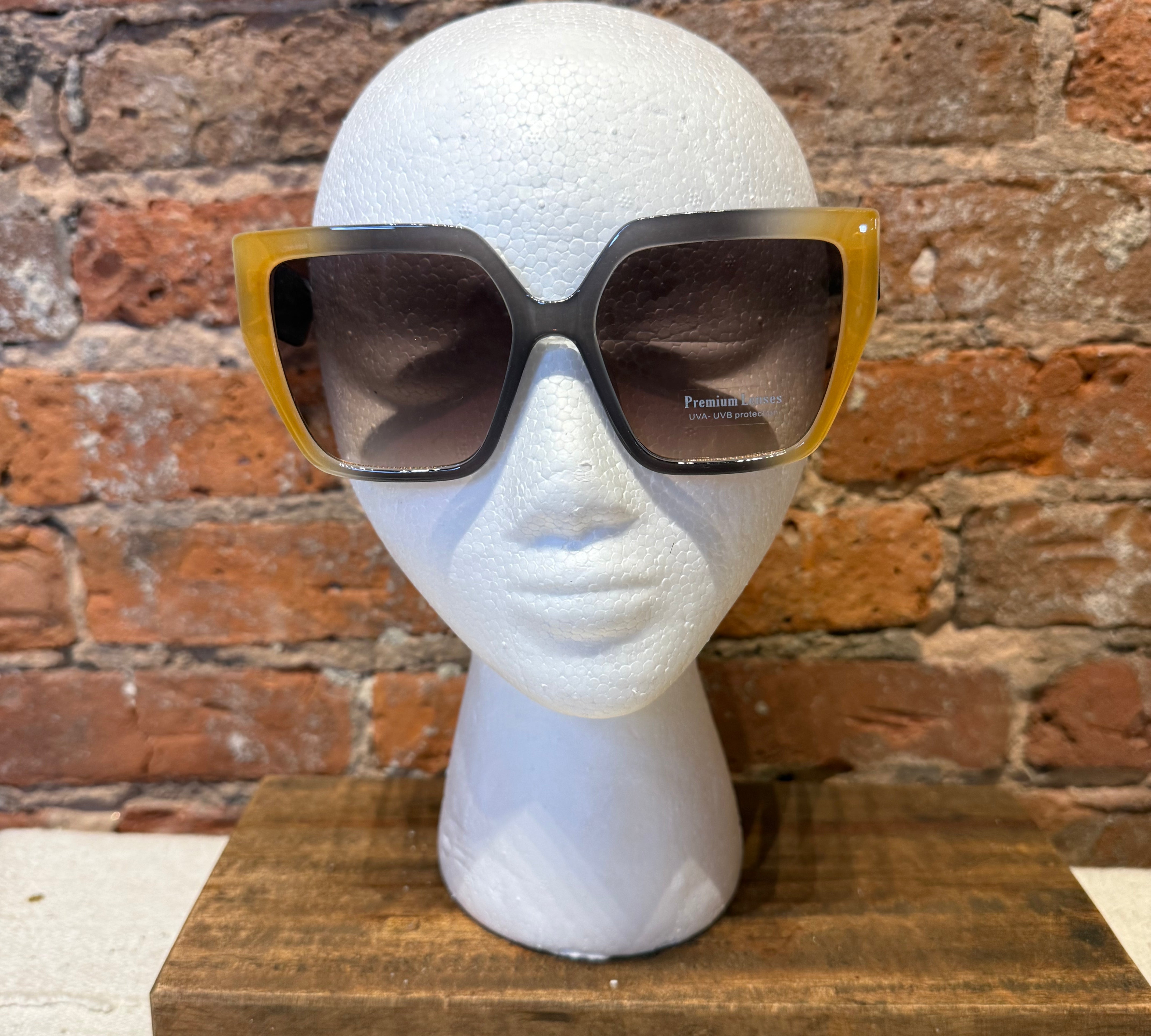 Oversized Square Cat Eye Sunglasses