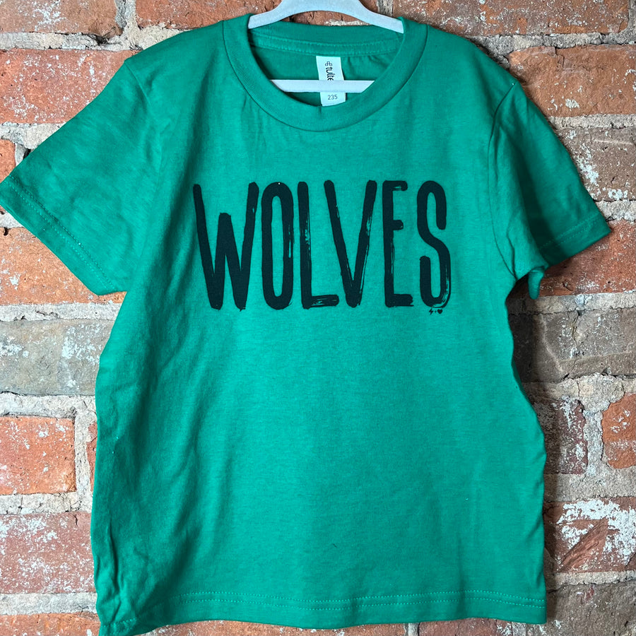 Youth Brushed Wolves Tee