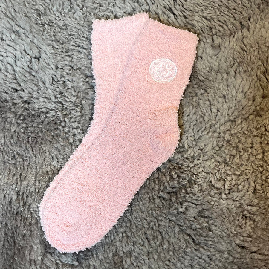 Cozy Smiley Socks