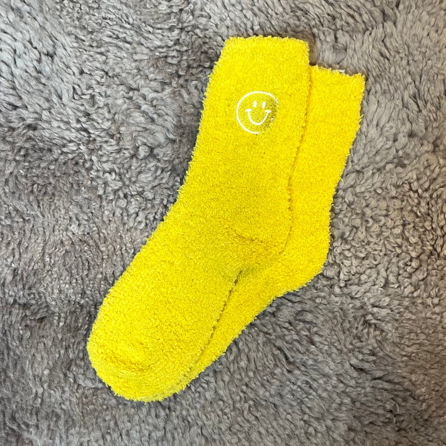 Cozy Smiley Socks