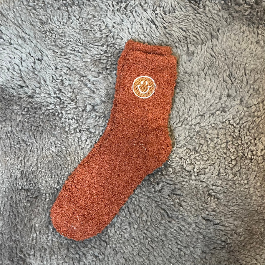 Cozy Smiley Socks