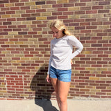 Pinstripe Lightweight Sweater