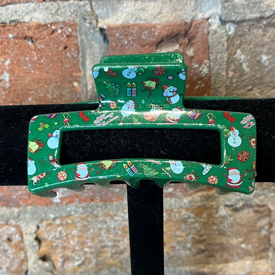 Christmas Pattern Hair Clip