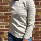 Pinstripe Lightweight Sweater
