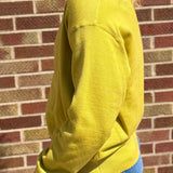 Mustard Lime Loose Fit Long Sleeve Pullover