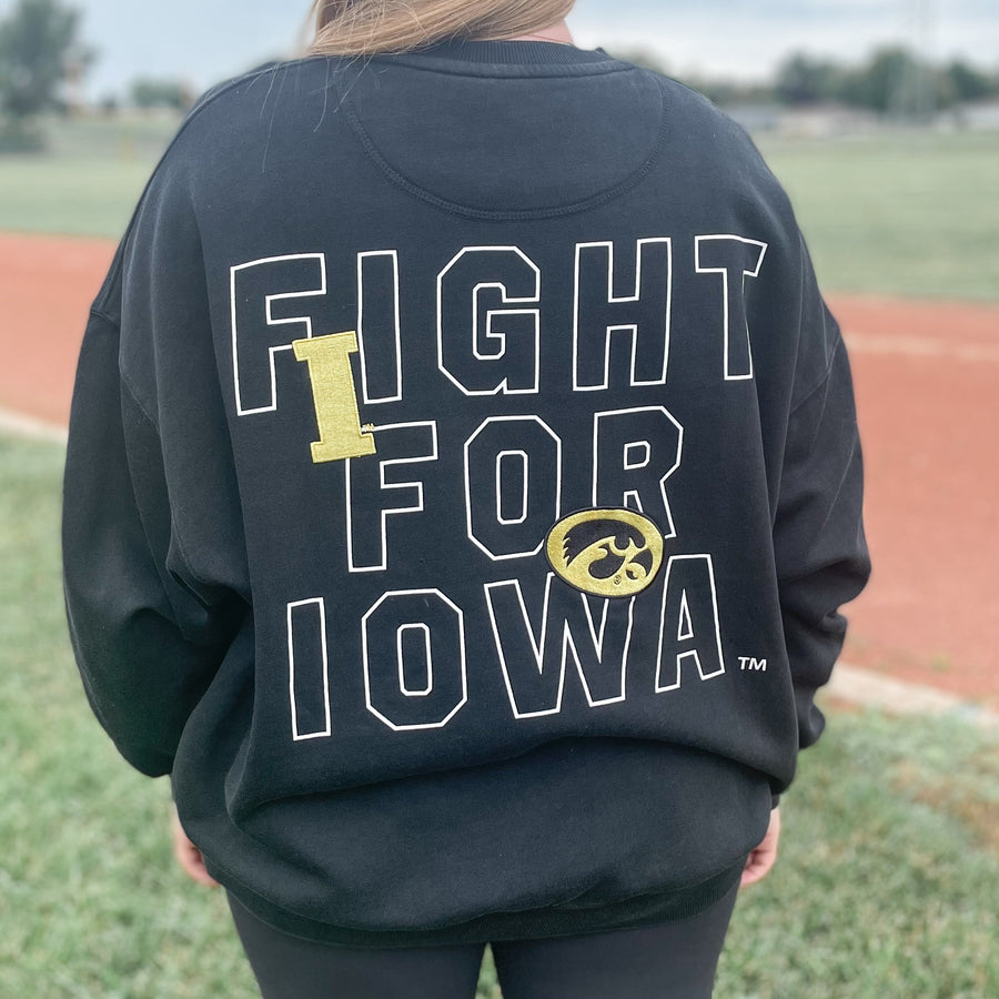 Iowa Manning Oversize Crewneck