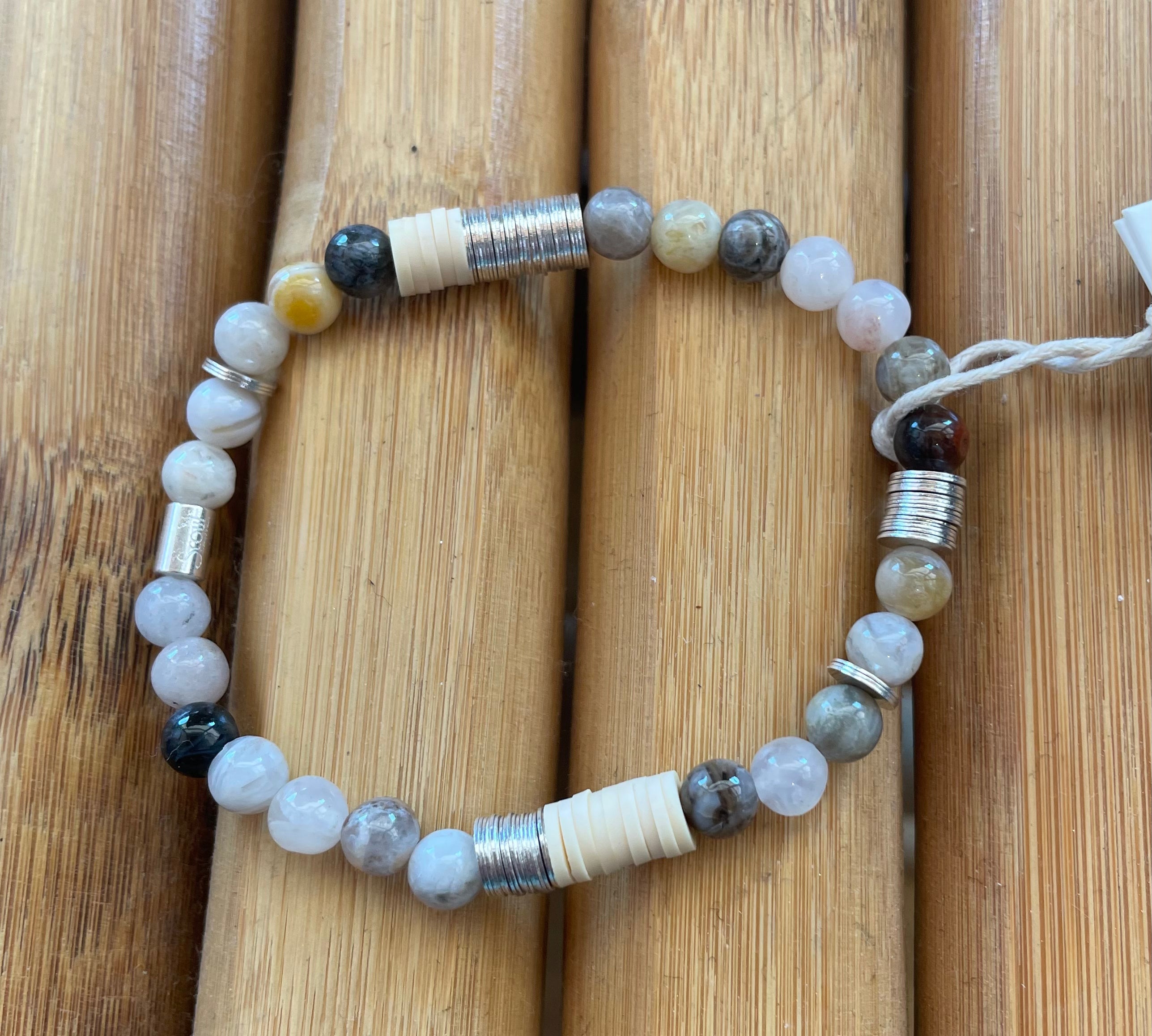 Intermix Stone Stacking Bracelet