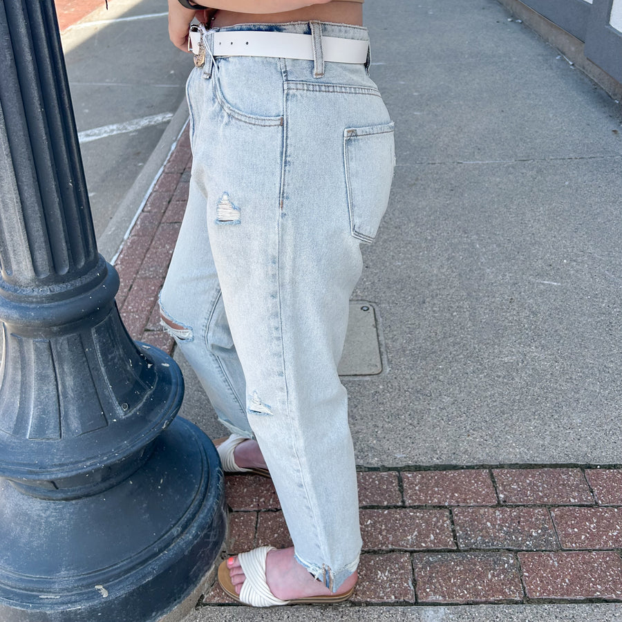 Beverley Relaxed Fit Vervet Jeans