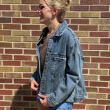 Vintage Wash Pleated Back Jacket