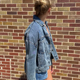 Vintage Wash Pleated Back Jacket