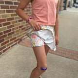 Girls Floral Skort