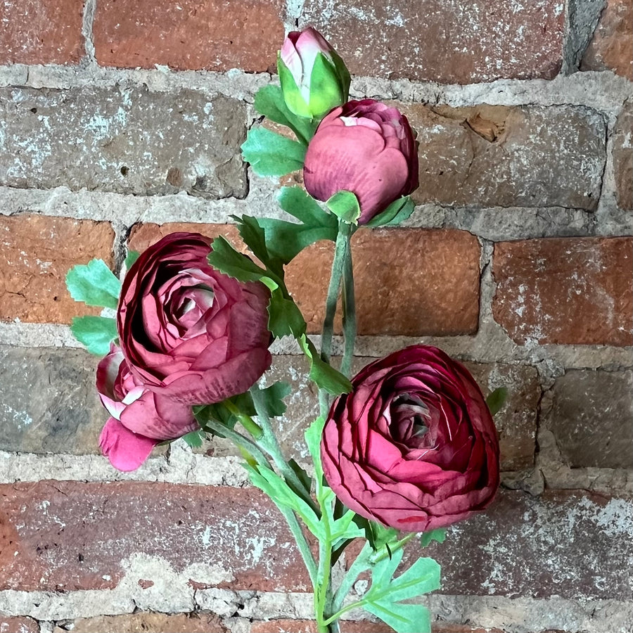 Real Touch Ranunculus Stem 24.5"