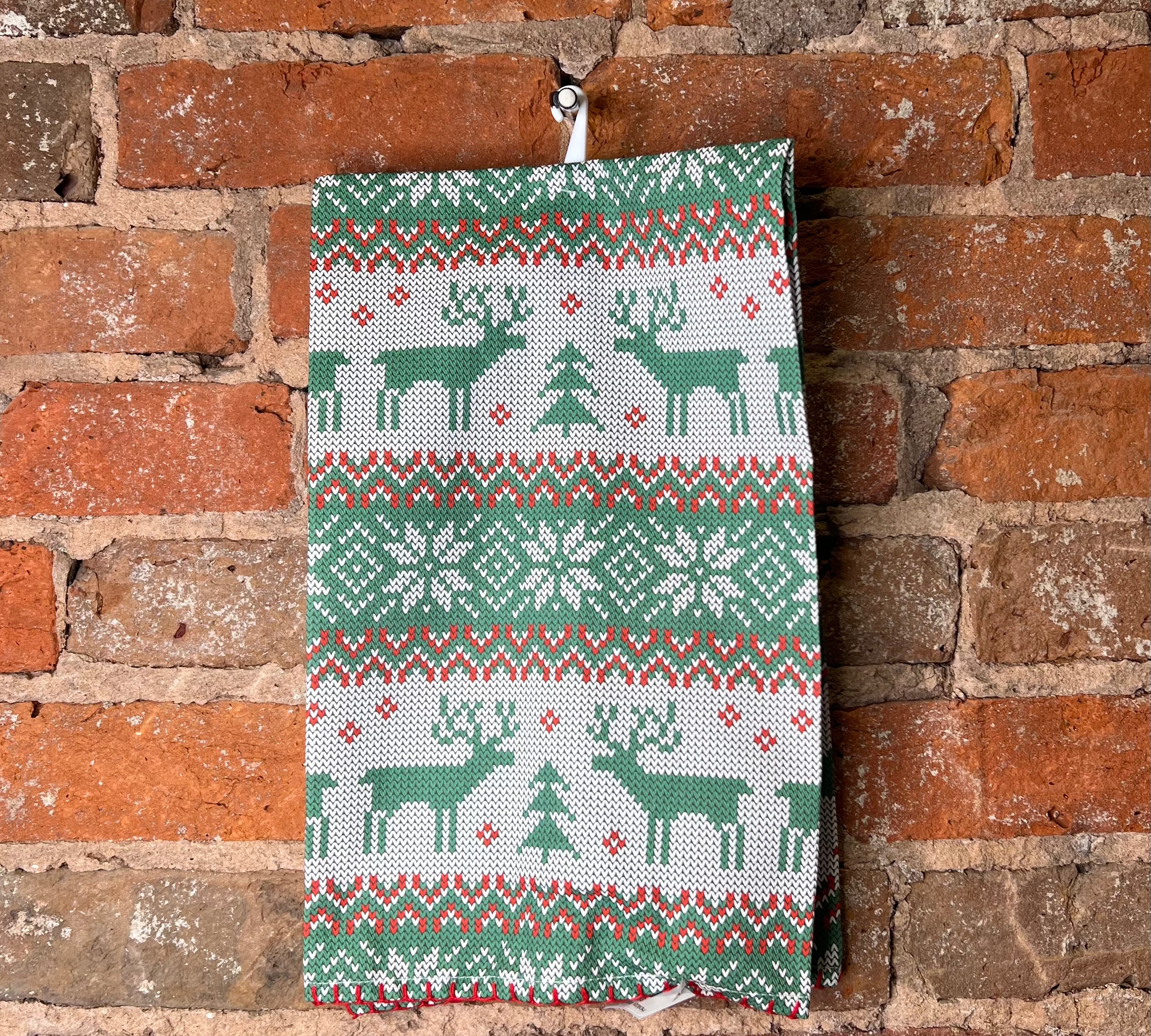 Holiday Icon Tea Towel 18x28”