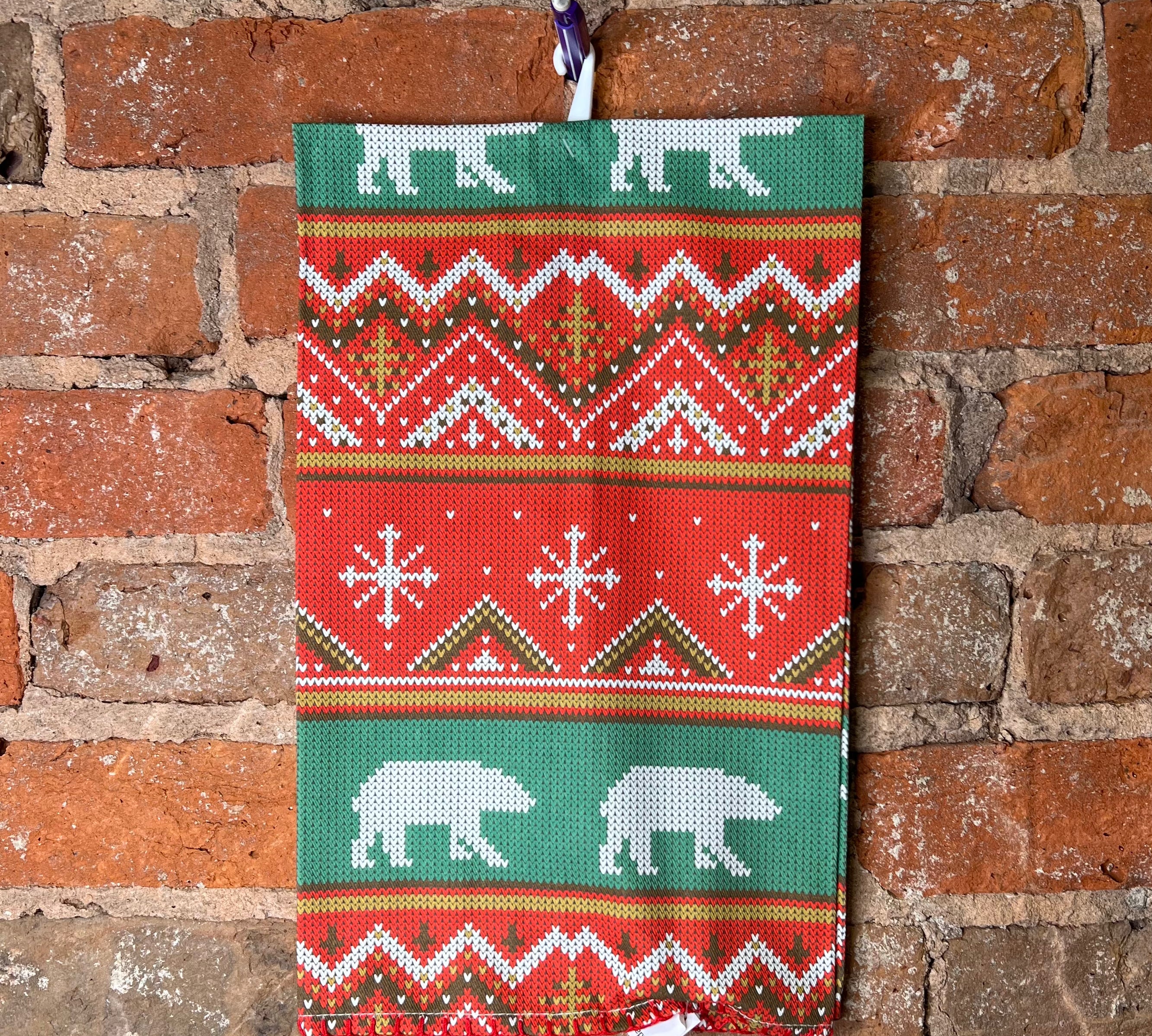 Holiday Icon Tea Towel 18x28”