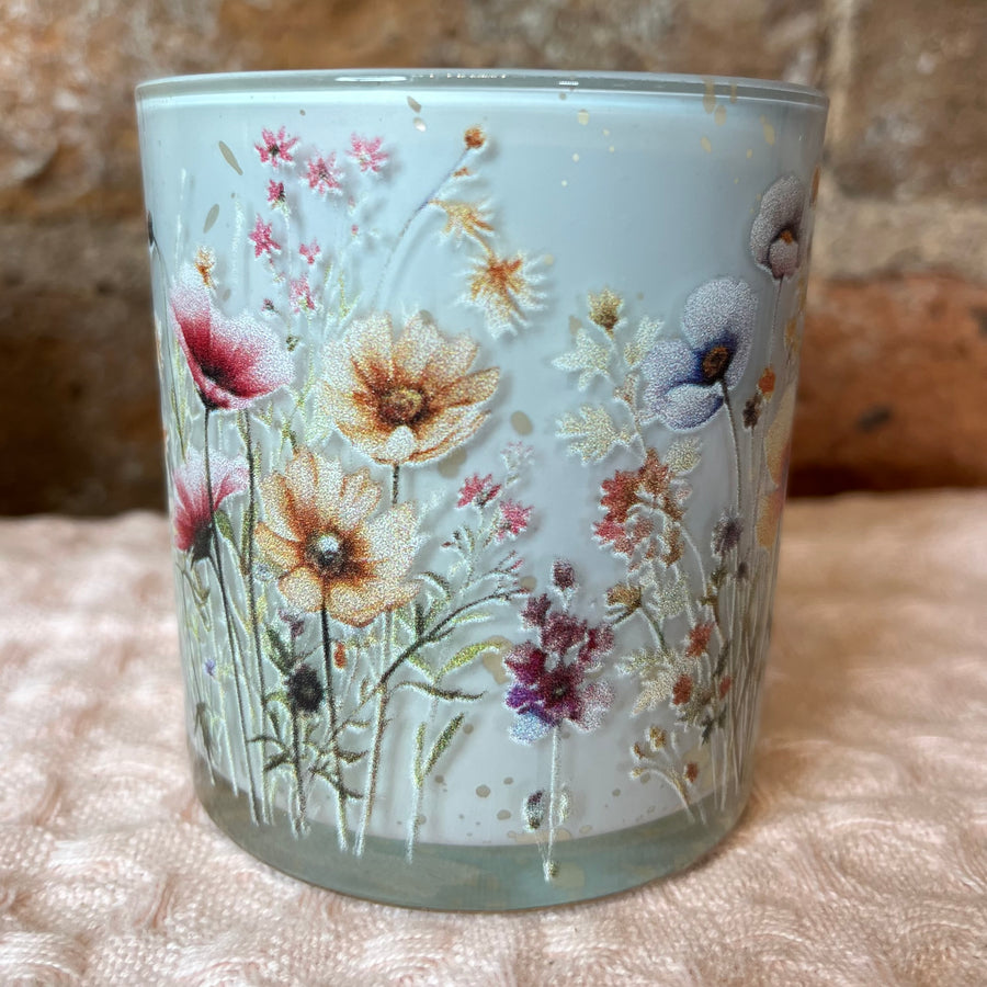 Floral Tea Light Holder