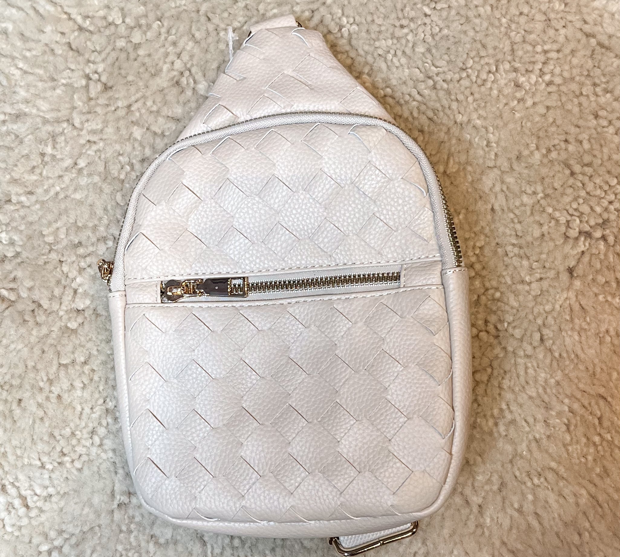 Tallie Woven Sling Bag