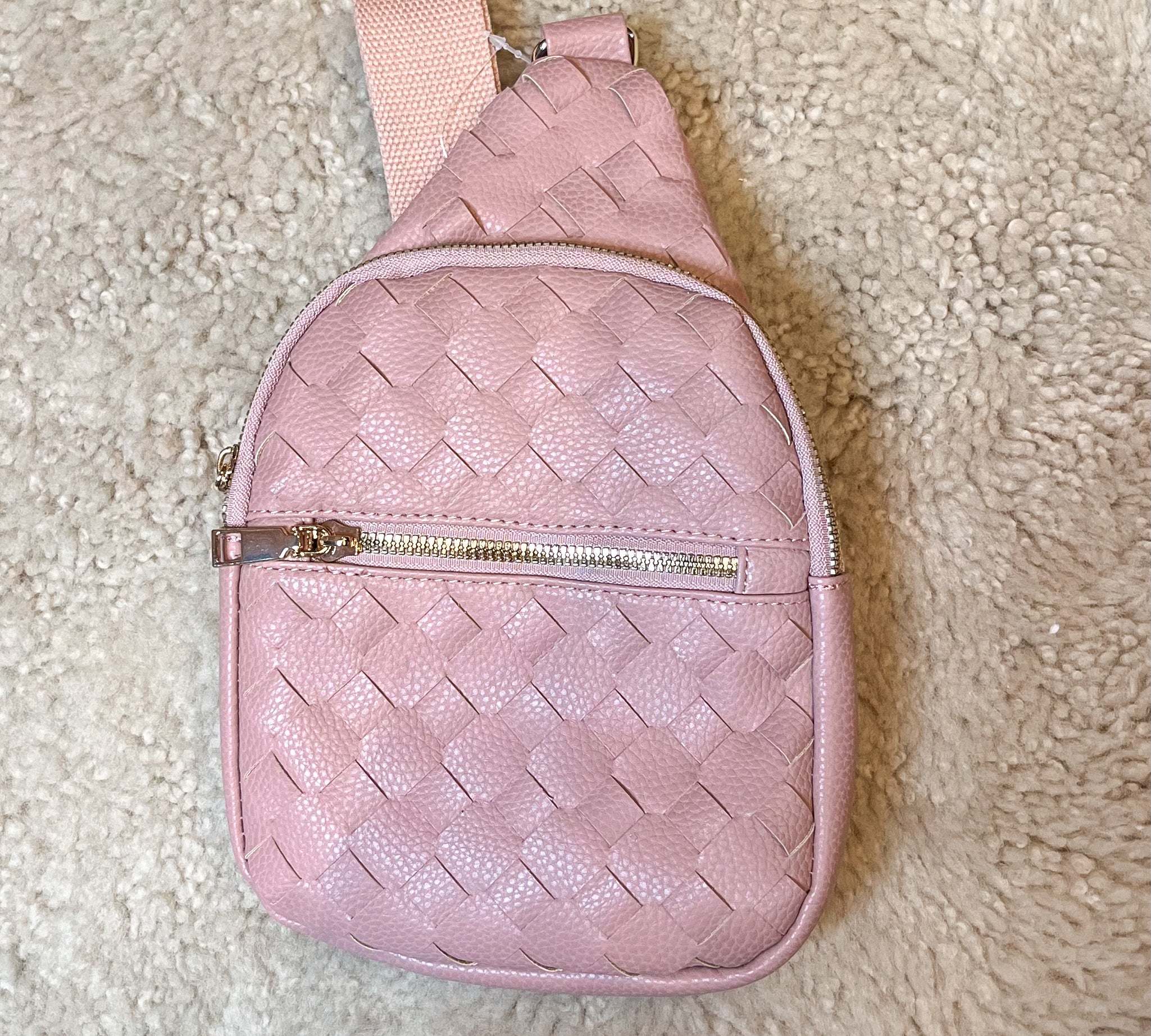 Tallie Woven Sling Bag
