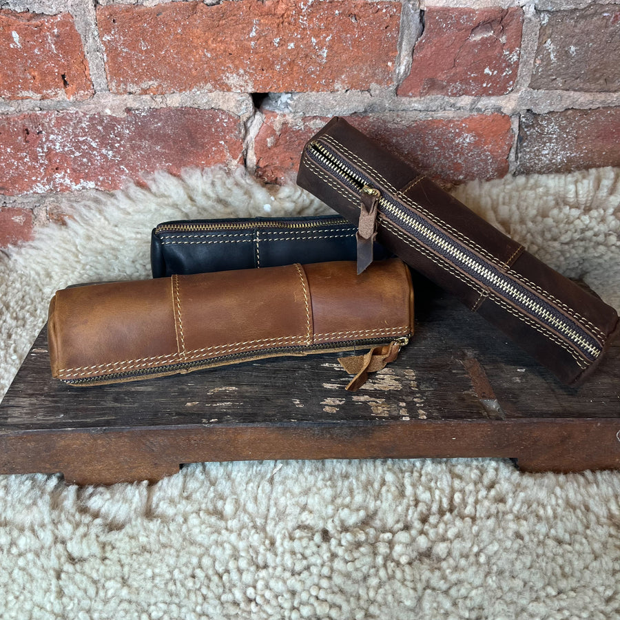 Leather Pencil Case