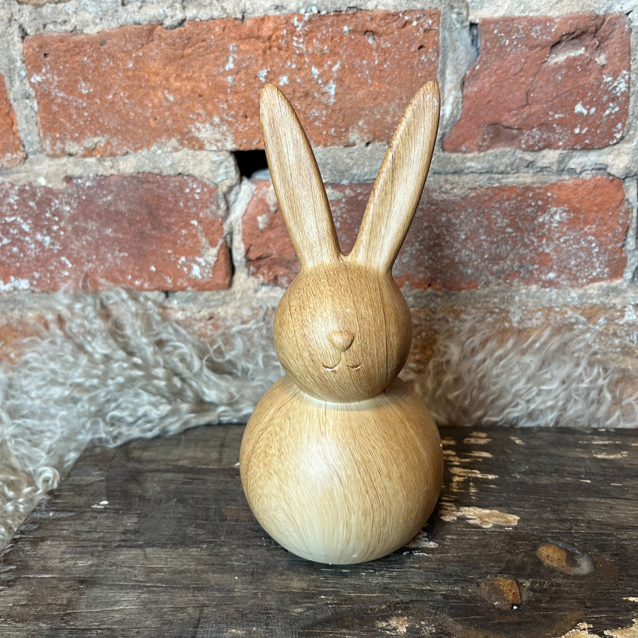 Natural Bunny Figurine