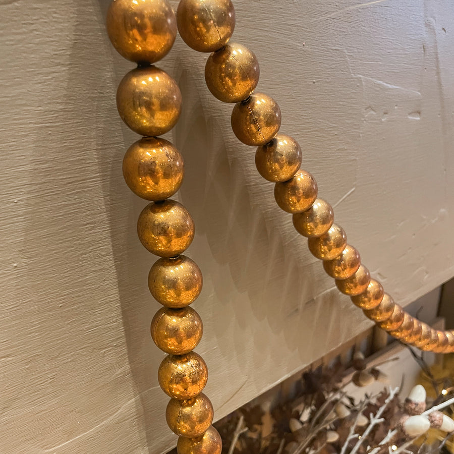 Copper Pearl Bead Garland 72”