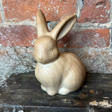 Brown Sitting Bunny Figurine