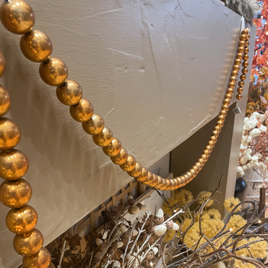 Copper Pearl Bead Garland 72”