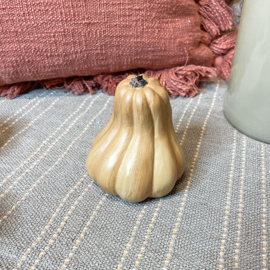 Goldenrod Resin Pumpkin 4”