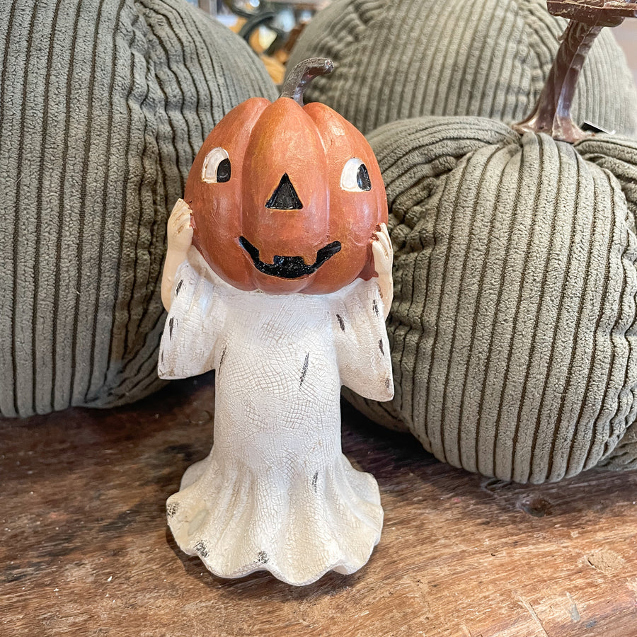 Pumpkin Head Ghost 6.25”