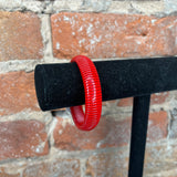 Chunky Enamel Stretchy Bangle 8"